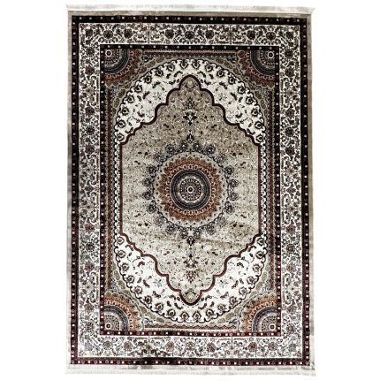 290 x 200 cm – Persian Machine Made Carpet, Traditional Kashan Pattern
