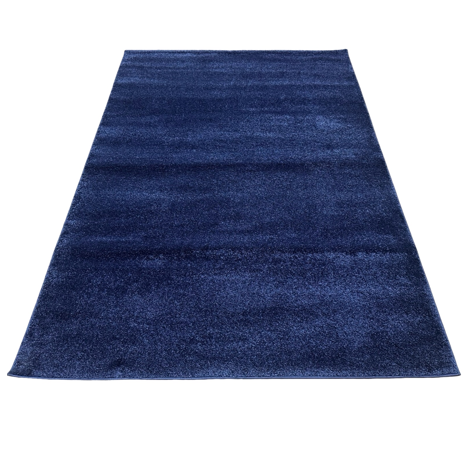 shagy 230_34 230 x 160 cm – Machine Made Turkish Shaggy Navy Carpet, Thick Modern Pile - Image 1