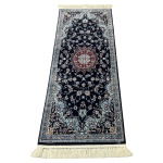 200cm x 80cm Persian Mashad Design Machine Made Runner Rug - Image 2