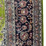 350cm x 250cm Persian Green Mashad Design Machine Made Rug - Image 5