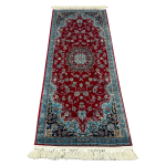 200cm x 80cm Persian Mashad Design Machine Made Runner Rug