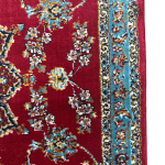 200cm x 80cm Persian Mashad Design Machine Made Runner Rug - Image 4