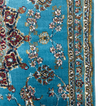 200cm x 80cm Persian Mashad Design Machine Made Runner Rug - Image 4