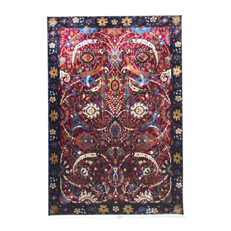 290cm x 200cm Persian Style Sickle Leaf Machine Made Rug