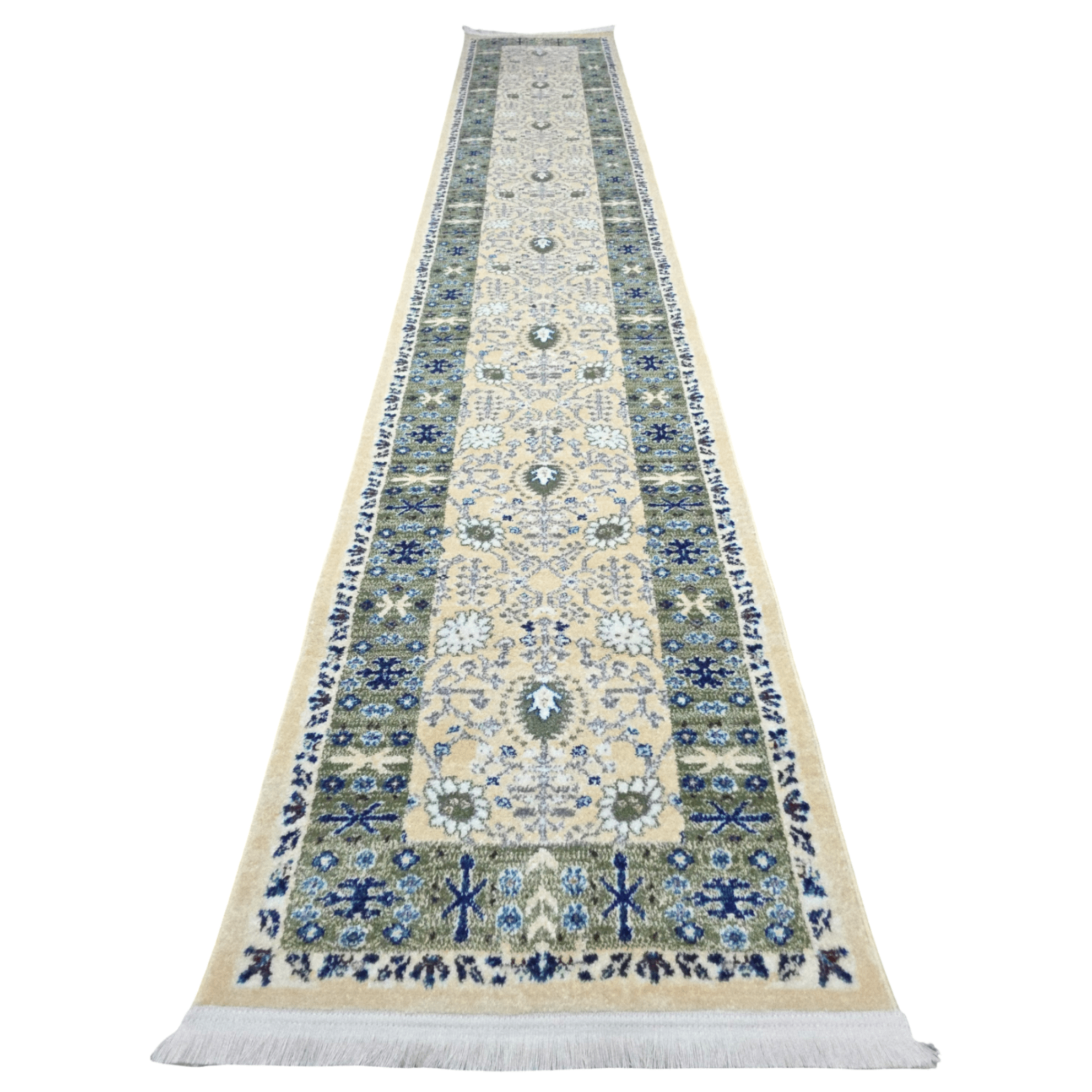 05-400cmx80cm-machine-made-rug-image-1 400cm x 80cm Persian Design Machine Made Runner Rug - Image 1