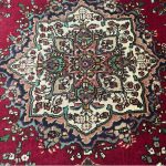 315cm x 213cm Hand-Knotted Persian Kashan Medallion – Wool Rug - Image 4