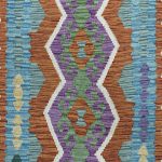 300cm x 84cm Hand-Woven Afghan Kilim – Runner Rug - Image 3