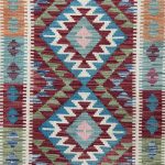 385cm x 86cm Hand-Woven Afghan Kilim – Runner Rug - Image 3