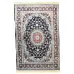 300 x 200cm Persian Anthracite Kashan Rug