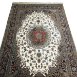 300 x 200cm Persian Cream Kashan Rug - Image 3