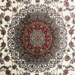 300 x 200cm Persian Cream Kashan Rug - Image 4
