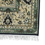 400 × 300cm Large Size Elegant Floral Medallion Dark Navy Rug - Image 7