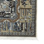 400 x 300cm Large Size Persian Kashamar Design in Elegant Beige & Blue Rug - Image 8