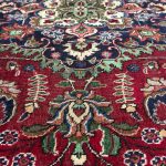 367 x 290cm Hand Knotted Persian Vintage Tabriz Rug - Image 5