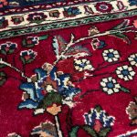 367 x 290cm Hand Knotted Persian Vintage Tabriz Rug - Image 8
