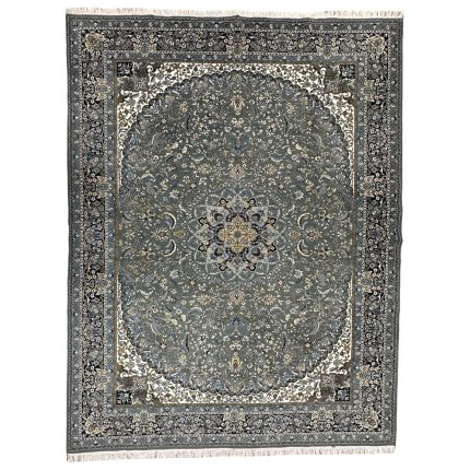 400 × 300cm Large Size Green Persian Design Rug