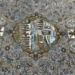 400 × 300cm Large Size Persian Persepolis Design Olive Green Rug - Image 4