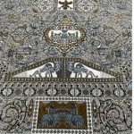 400 × 300cm Large Size Persian Persepolis Design Olive Green Rug - Image 5