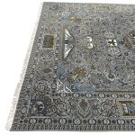 400 × 300cm Large Size Persian Persepolis Design Olive Green Rug - Image 6