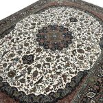 350 x 250cm Persian Large Size Nain Design Cream Rug - Image 4
