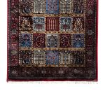 150 x 80cm Red Soft Pile Machine-Woven Bakhtyari Design Rug - Image 4