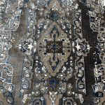 150 x 80cm Grey Persian Vintage Design Machine Made Rug - Image 5