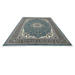 400 x 300 cm Duck Egg Blue Classic Floral Royal Rug - Image 2