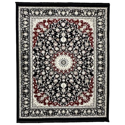 400 x 300 cm Dark Navy Classic Floral Royal Rug