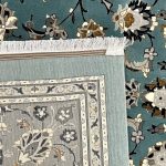 400 x 300 cm Duck Egg Blue Classic Floral Royal Rug - Image 7