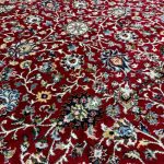 300 x 200cm Red Iranian Kashan All Over Design Rug - Image 4
