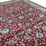 300 x 200cm Red Iranian Kashan All Over Design Rug - Image 6
