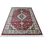 300 x 200cm Red Iranian Kashan Medallion Design Rug - Image 2