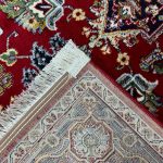 230 x 160 cm Red Heriz Design Medallion Rug - Image 7