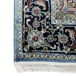 300 x 200 cm Sky Blue Persian Hariz Design Medallion Rug - Image 8