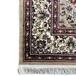 350 x 250cm Beige Iranian Kashan All Over Design Machine Made Rug - Image 8