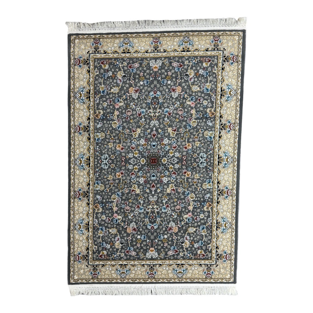 1-Large-3 150 × 100cm Midnight Blossom Traditional Rug - Image 1