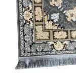 150 × 100cm Gold & Grey Medallion Classic Rug - Image 6