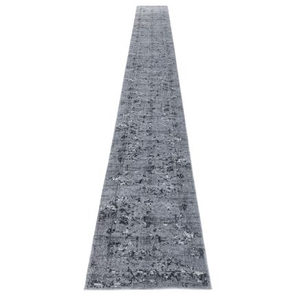 800 x 80cm Grey Vintage Hallway Extra Long Runner Rug