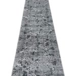 800 x 80cm Grey Vintage Hallway Extra Long Runner Rug - Image 3