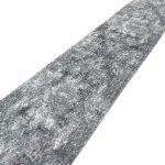 800 x 80cm Light Grey Vintage Design Runner Rug - Image 5