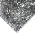 800 x 80cm Light Grey Vintage Design Runner Rug - Image 8