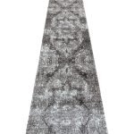 800 x 80cm Beige Vintage Medallion Design Runner Rug - Image 8