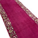 314cm x 82cm Hand Knotted Persian Kashan Modern Runner Rug - Image 2