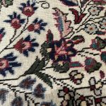 290cm x 195cm Hand-Knotted Persian Mashad Rug – Classic Red Medallion Design - Image 7