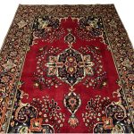 295 x 198cm Hand-Knotted Persian Tabriz Wool Rug - Image 2