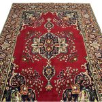 295 x 198cm Hand-Knotted Persian Tabriz Wool Rug - Image 3