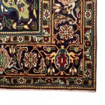 295 x 198cm Hand-Knotted Persian Tabriz Wool Rug - Image 6