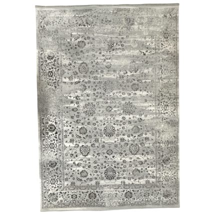 350 x 250cm Vintage Afghan Chobi Design Grey Machine Made Rug
