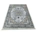 350 x 250cm Persian Vintage Tabriz Design Grey Machine Made Area Rug - Image 2