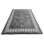 350 x 250cm All Over Persian Ashar Design Grey Area Rug - Image 2